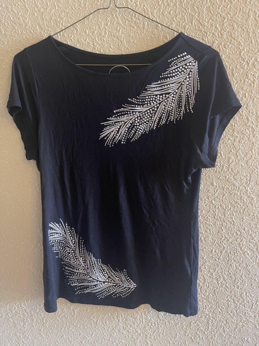 Black Silver Tee